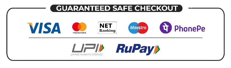Accepted payment methods — UPI, COD, Bank Transfer